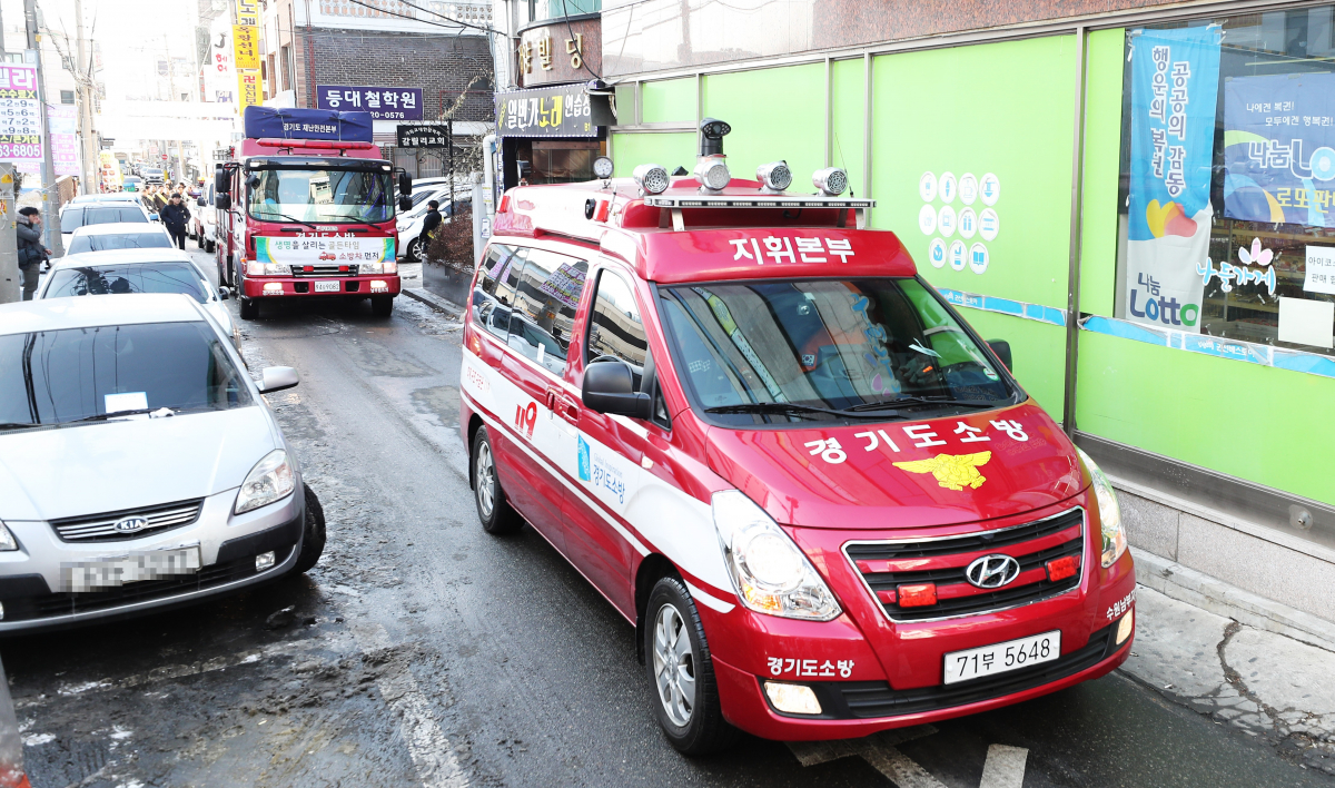 ▲소방차.(연합뉴스)