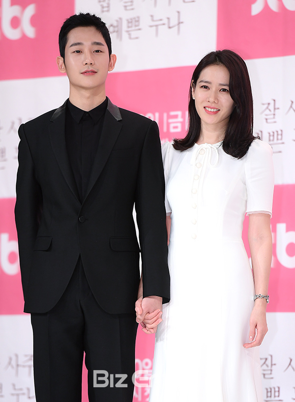 ▲정해인, 손예진(사진=고아라 기자 iknow@)