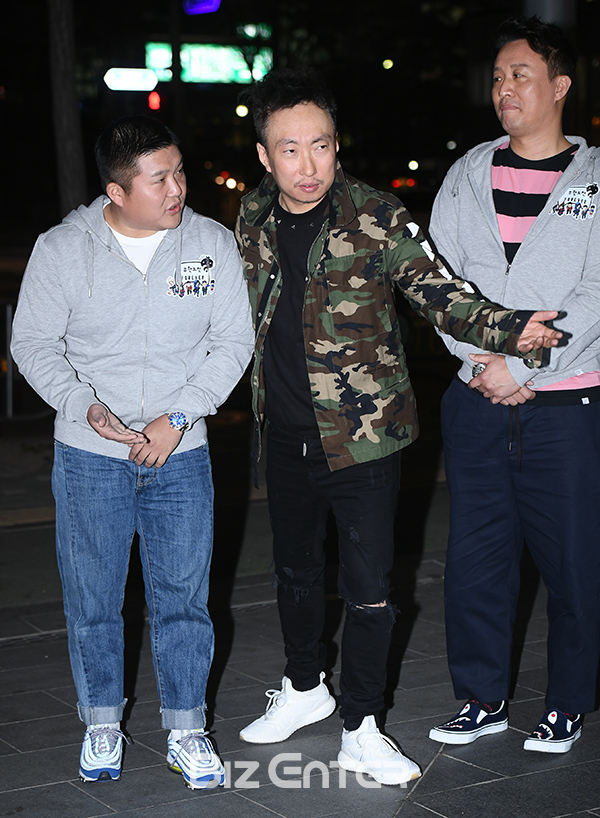 ▲조세호, 박명수, 정준하(사진=고아라 기자 iknow@)