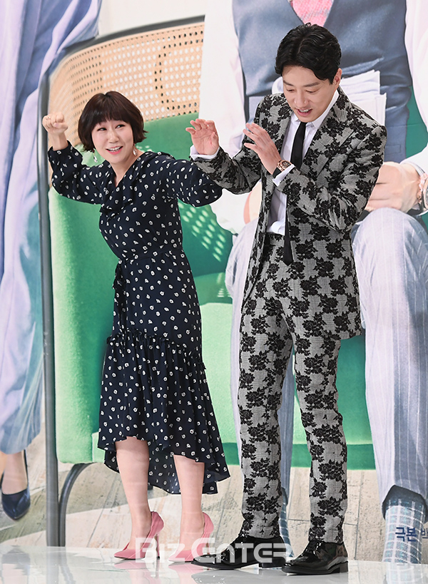 ▲라미란, 김명민(사진=고아라 기자 iknow@)