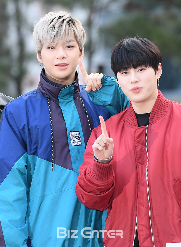 ▲워너원 강다니엘, 하성운(사진=고아라 기자 iknow@)