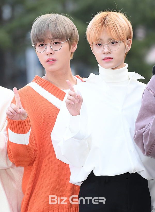 ▲워너원 박지훈, 이대휘(사진=고아라 기자 iknow@)