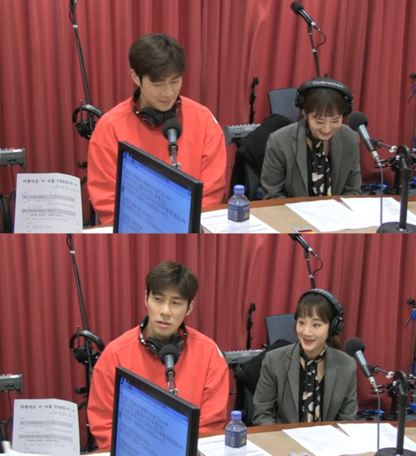 ▲'아침창' 박은석 유리아(사진=SBS 파워FM)