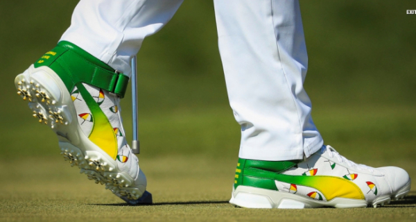 ▲리키 파울러의 패션 골프화(사진=PGA)