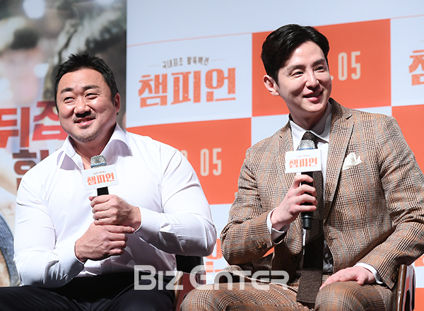 ▲마동석, 권율(사진=고아라 기자 iknow@)