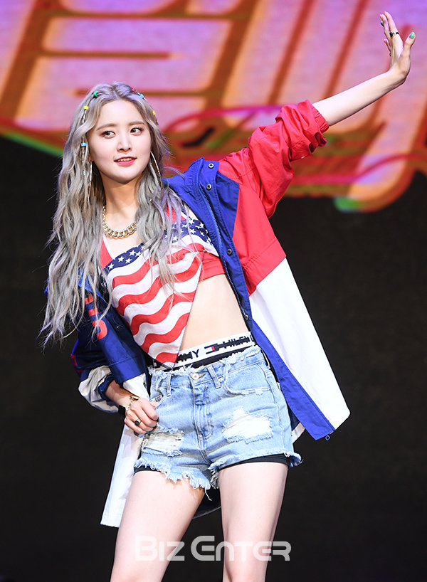 ▲이엑스아이디 정화(사진=고아라 기자 iknow@)