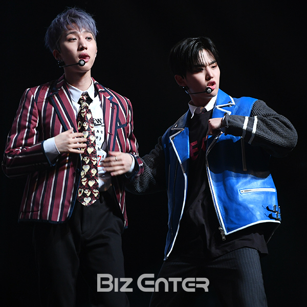 ▲펜타곤 후이, 홍석(사진=고아라 기자 iknow@)