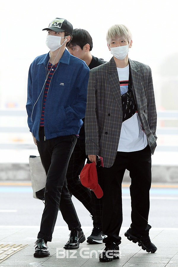 ▲엑소 세훈, 백현(사진=고아라 기자 iknow@)