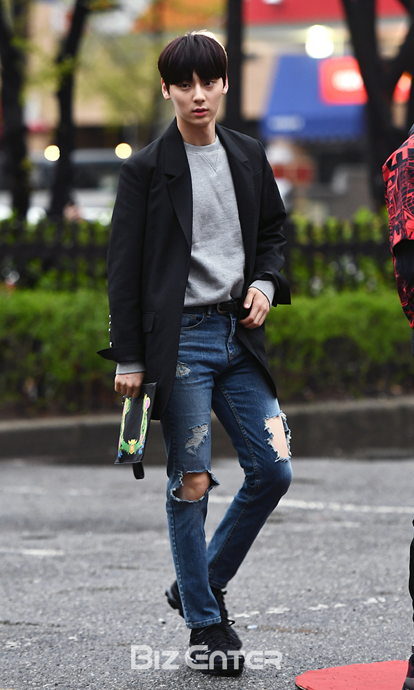 ▲워너원 황민현(사진=고아라 기자 iknow@)