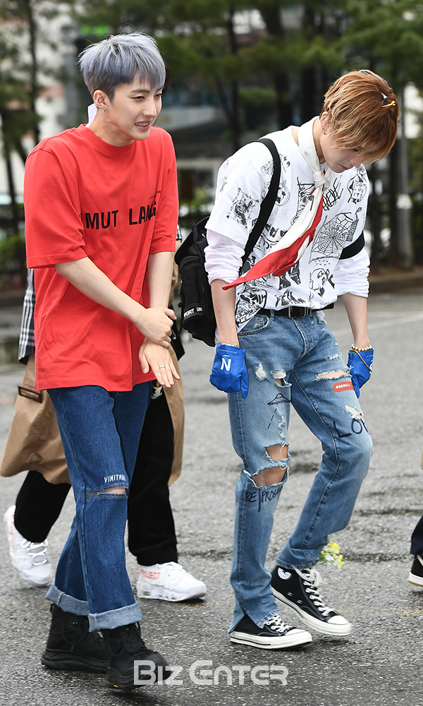 ▲펜타곤 후이, 이던(사진=고아라 기자 iknow@)