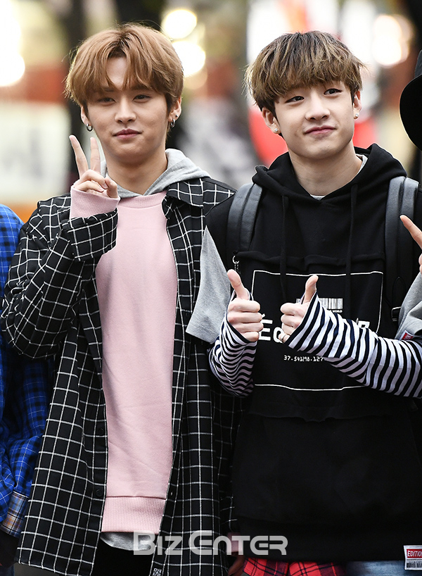 ▲스트레이키즈 리노, 방찬(사진=고아라 기자 iknow@)