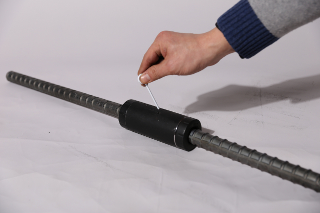 ▲엔씨의 원터치철근커플러(사진=엔씨)