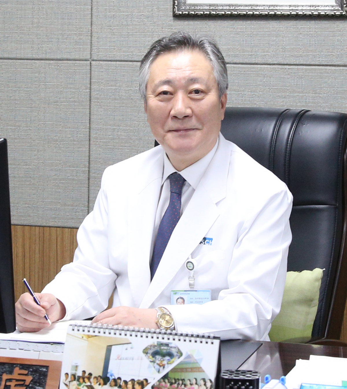 ▲제26회 JW중외박애상 수상자로 선정된 황경호 순천향대학교 중앙의료원장(JW중외제약)