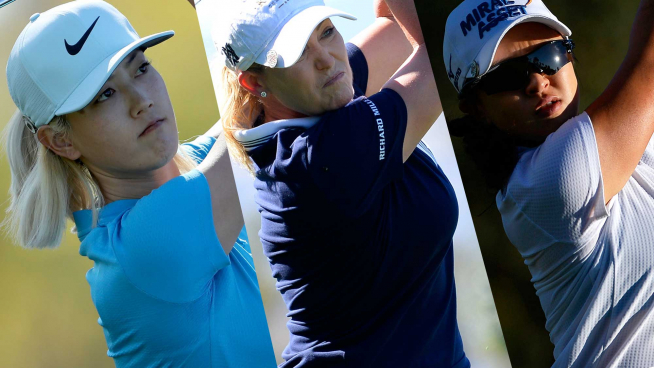 ▲역대 우승자 미셸 위, 크리스티 커, 김세영(왼쪽부터)(사진=LPGA)