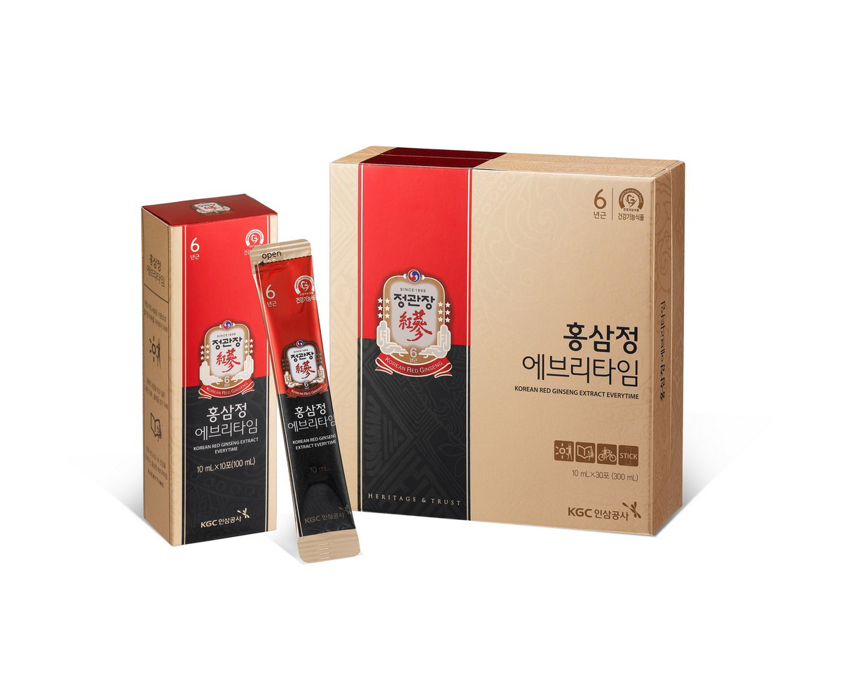 ▲정관장 홍삼정 에브리타임.