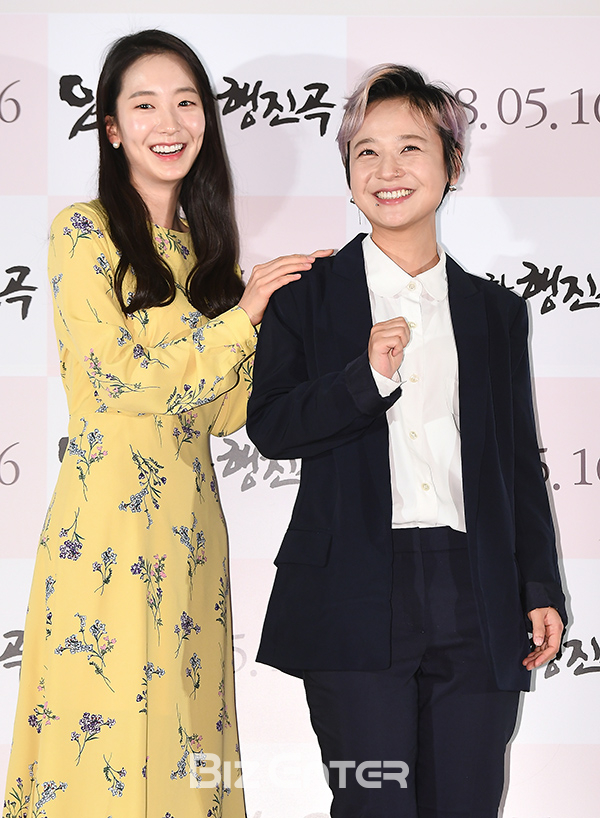 ▲김채희, 김꽃비(사진=고아라 기자 iknow@)