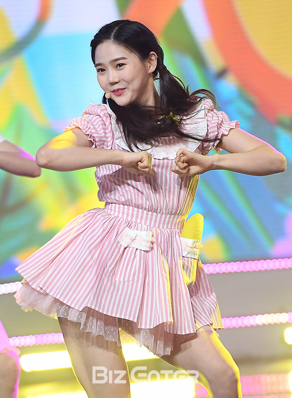 ▲오마이걸반하나 효정(사진=고아라 기자 iknow@)