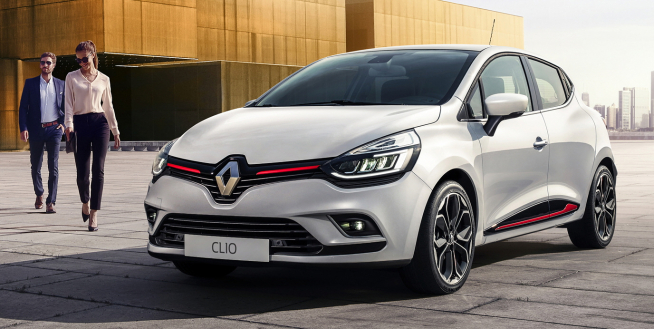 ▲르노 클리오가 내달 중순 국내 시장에 첫 선을 보인다. 별도의 '벳지 엔지니어링' 없이 르노의 로장류 앰블럼을 고스란히 이어받았다는 점이 특징이다.  (사진제공=르노삼성자동차)