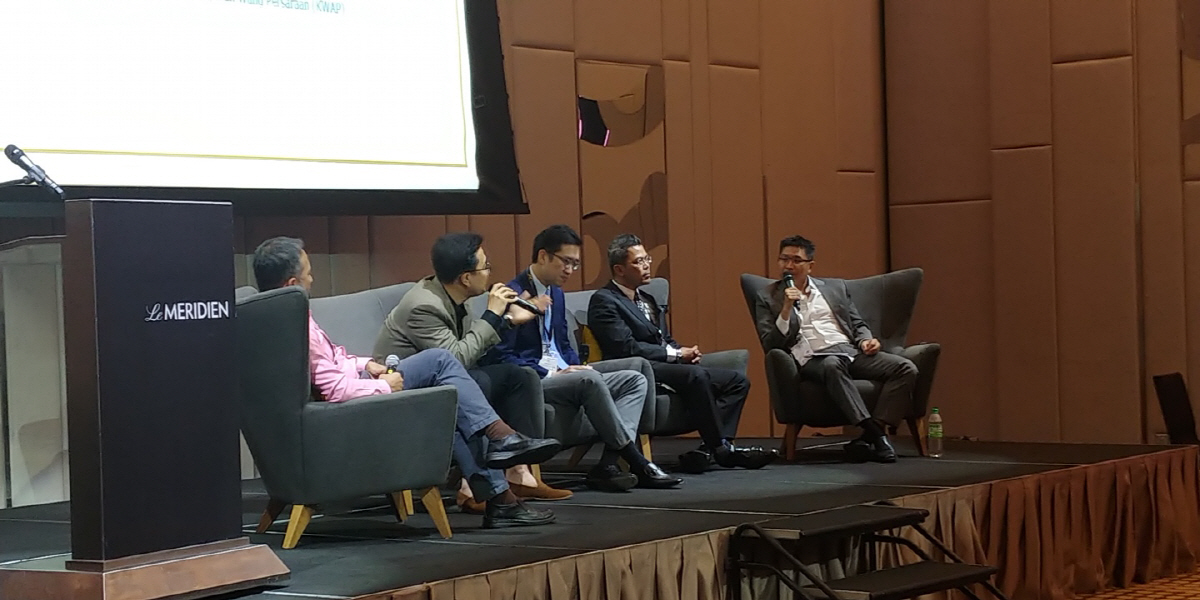 ▲GS홈쇼핑이 벤처 투자를 통해 미래 성장동력을 확보하기 위해 26일(현지시간) 말레이시아 쿠알라룸푸르 르메르디앙 호텔에서 개최한 벤처 네트워킹 행사 ‘GWG(Grow with GS) 말레이시아 2018’에서 GS홈쇼핑과 벤처캐피털 참석자들이 토론하고 있다. 사진제공 GS홈쇼핑