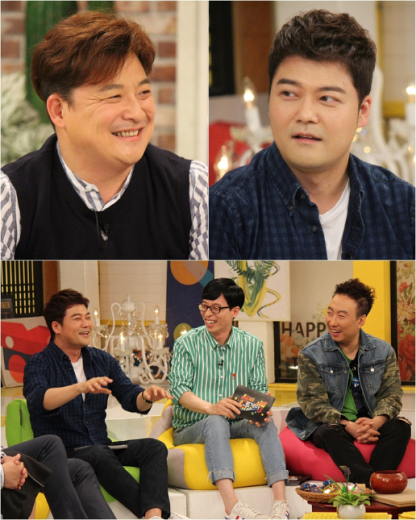 ▲'해피투게더3' 윤정수 전현무(사진=KBS2)