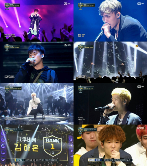 ▲'고등래퍼2' 최종회 캡처(사진=Mnet)