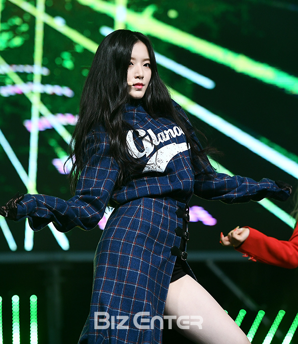 ▲(여자)아이들 슈화(사진=고아라 기자 iknow@)