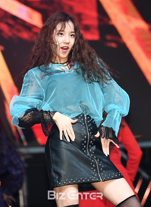 ▲(여자)아이들 우기(사진=고아라 기자 iknow@)