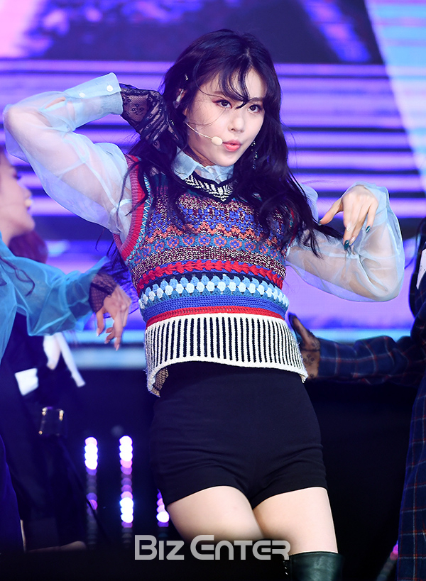 ▲(여자)아이들 수진(사진=고아라 기자 iknow@)