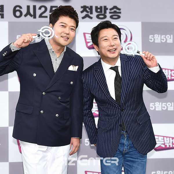 ▲전현무, 이수근(사진=고아라 기자 iknow@)