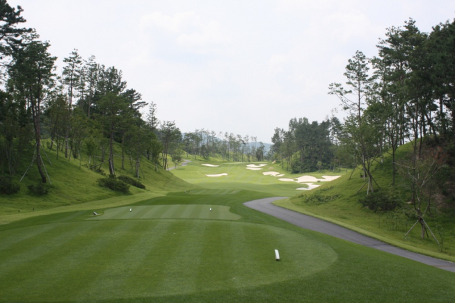 ▲사우스 스프링스 레이크 6번홀