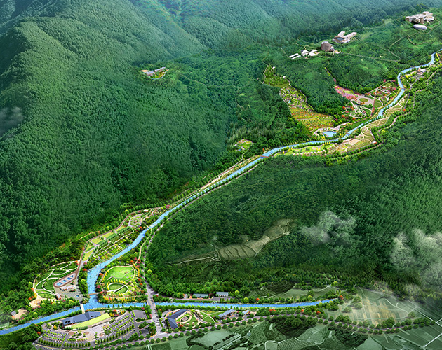 ▲국립백두대간수목원 전경.(국립백두대간수목원 홈페이지)