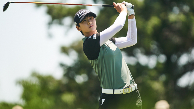 ▲약 9개월만에 우승하며 부진을 씻어낸 박성현(사진=LPGA)