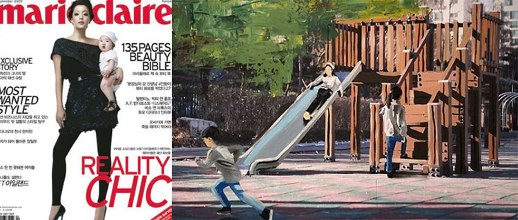 (출처=마리끌레르, 김희선 인스타그램)