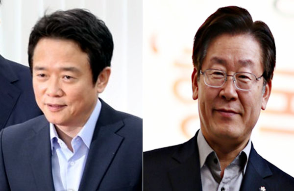▲남경필 지사(왼쪽)와 이재명 전 성남시장.(출처=연합뉴스, 이재명 페이스북)