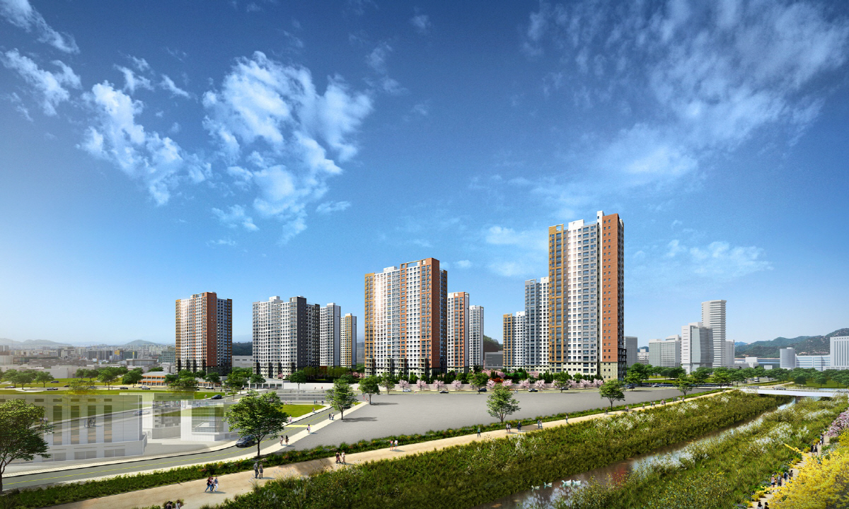 ▲청주 동남지구 우미린 조감도