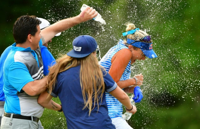 ▲지난해 우승자 렉시 톰슨(사진=LPGA)