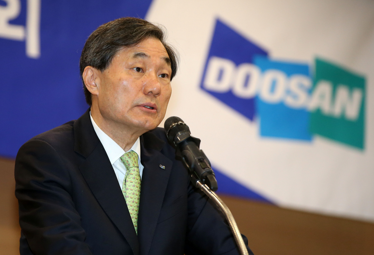 ▲이재경 두산건설 신임 회장(사진=연합뉴스)