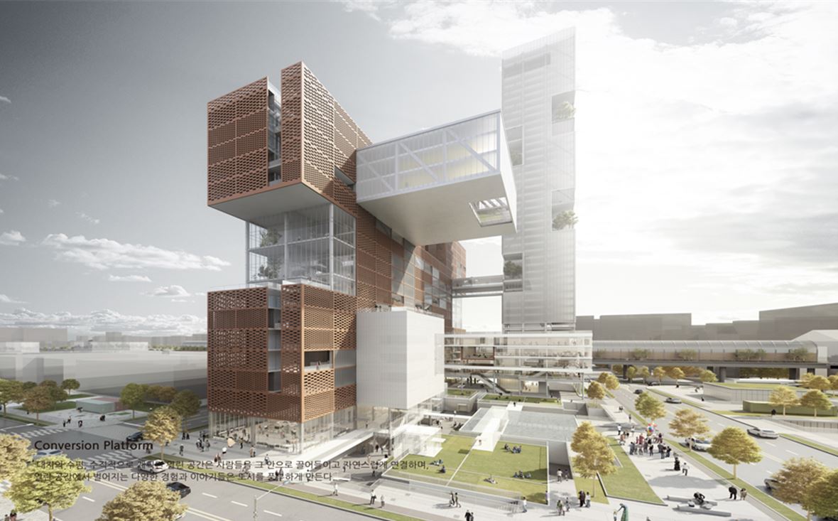 ▲ ‘창동·상계 창업 및 문화산업단지’의 국제지명설계공모 당선작 조감도(사진=서울시)