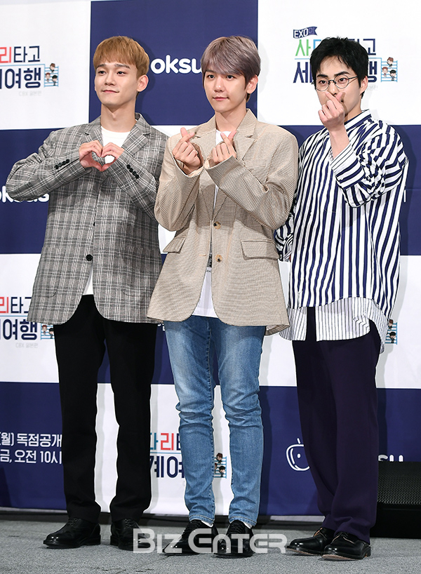 ▲엑소 첸백시(사진=고아라 기자 iknow@)