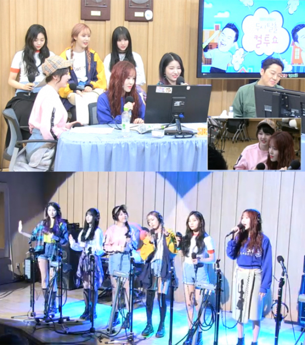 ▲'컬투쇼' 여자친구(사진=SBS 파워FM)