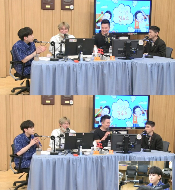 ▲'컬투쇼' 용준형 케이윌 김태균 크러쉬(사진=SBS 파워FM)