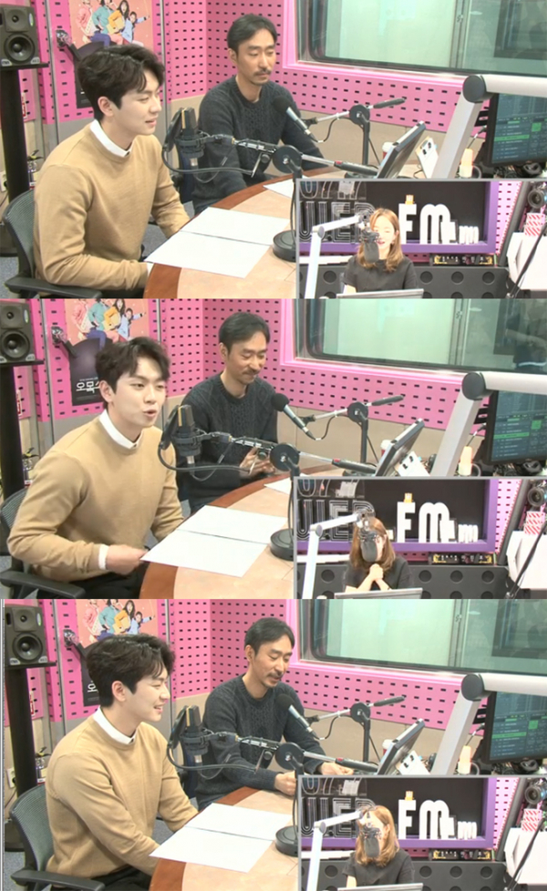 ▲'씨네타운' 안우연 백승화(사진=SBS 파워FM)