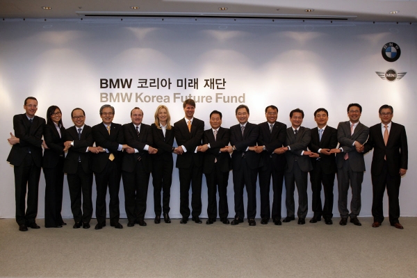 ▲BMW그룹코리아는 2011년 7월 BMW코리아미래재단을 설립해 친환경 리더십, 글로벌 인재 양성, 나눔 문화 확산을 위한 목적사업을 펼쳐나가고 있다.  사진제공 BMW그룹코리아