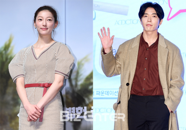 ▲배우 이엘, 김재욱(사진=고아라 기자)