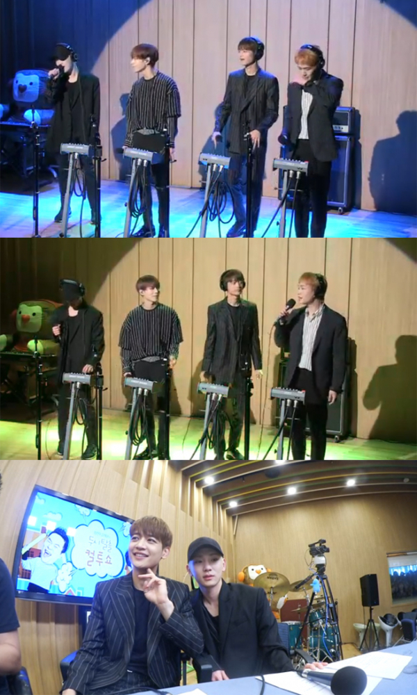 ▲'컬투쇼' 샤이니(사진=SBS 파워FM)