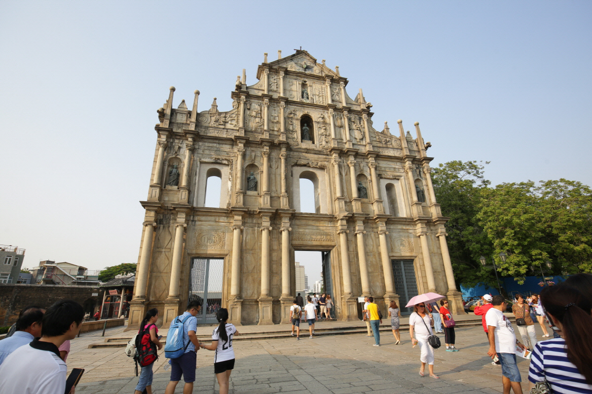 ▲마카오 성바울성당 (사진제공=인터파크투어)