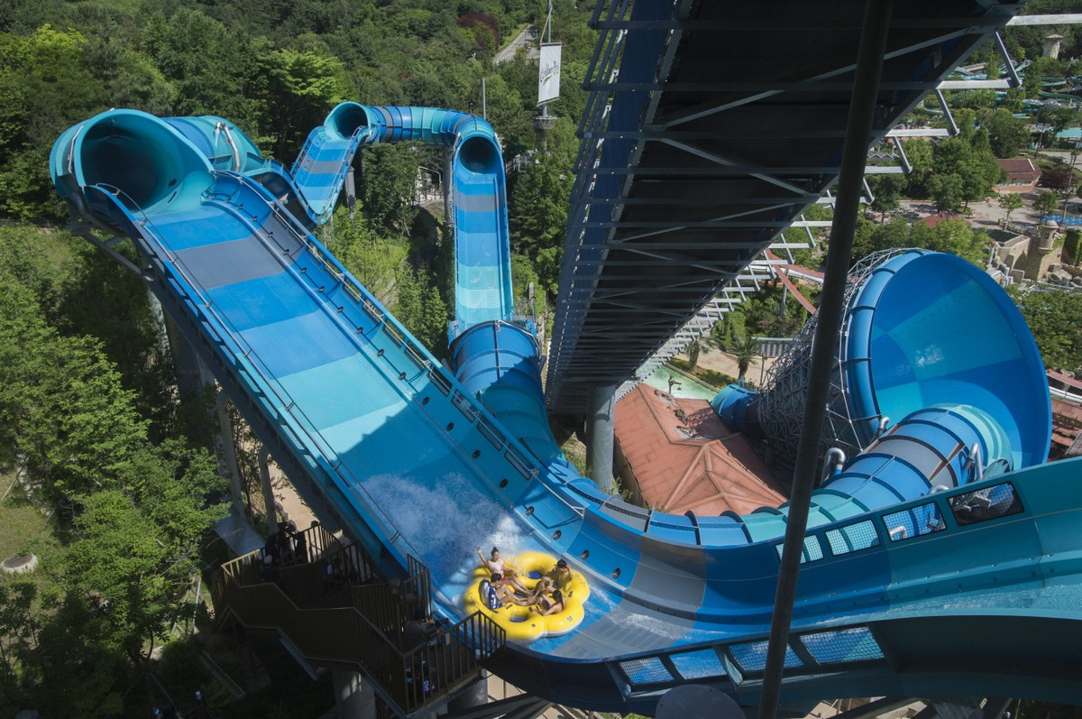 ▲캐리비안 베이 메가스톰