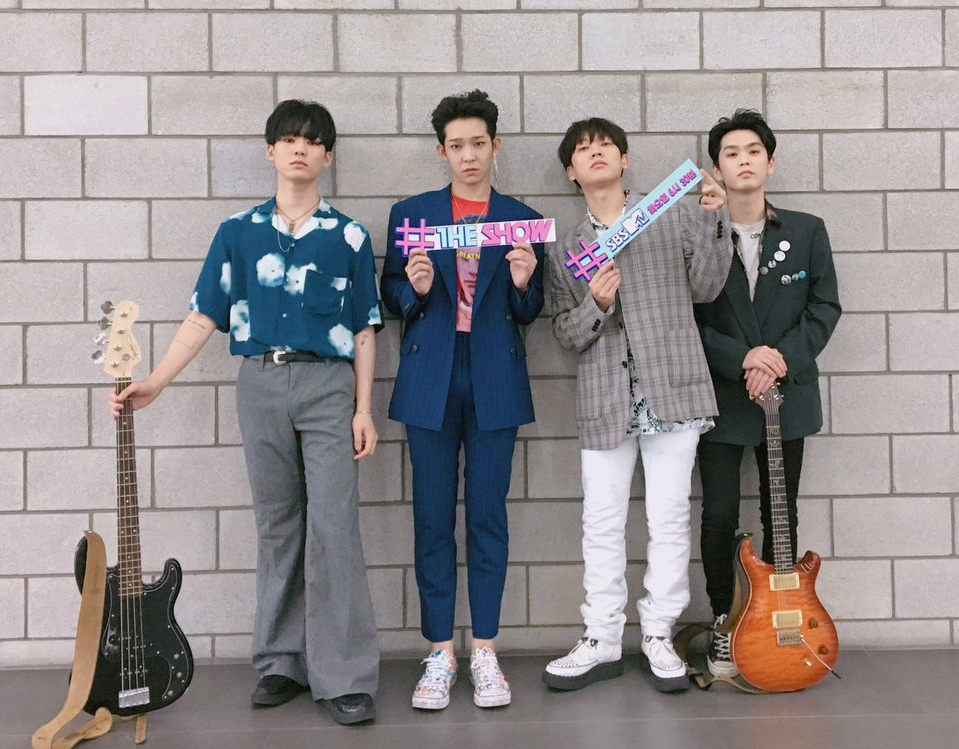 ▲사우스클럽(출처=SBS MTV '더쇼' 공식 SNS)