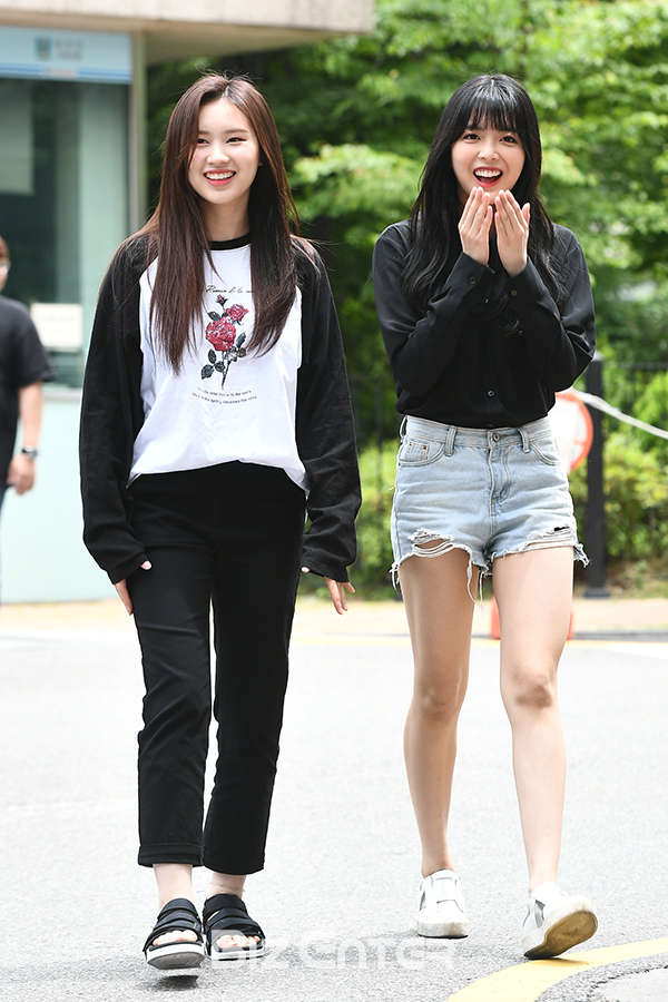 ▲위키미키 엘리, 지수연(사진=고아라 기자 iknow@)