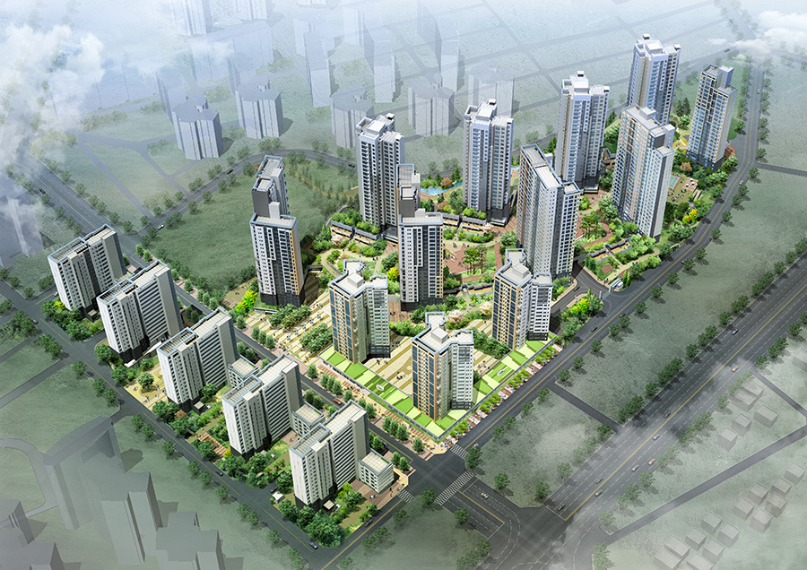 ▲'래미안 목동아델리체' 조감도(사진출처=삼성물산)